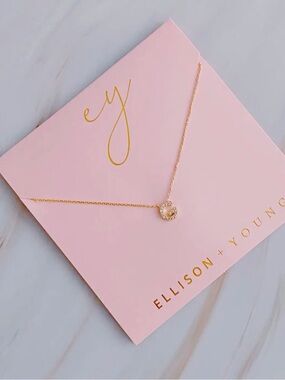 Gold Initial 'G' Necklace - Gold